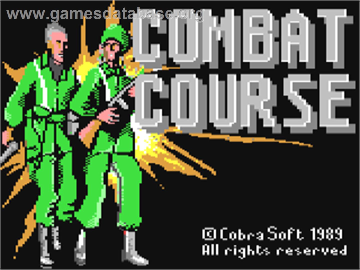 Action Service - Commodore 64 - Artwork - Title Screen